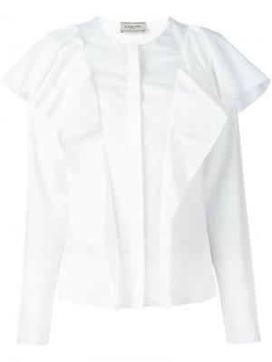 Блузка с длинными рукавами Lanvin. Цвет: белый