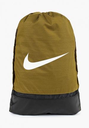 Мешок Nike. Цвет: хаки