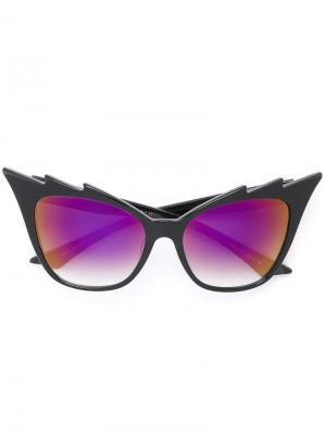 Солнцезащитные очки Hurricane Dita Eyewear. Цвет: чёрный