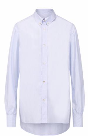 Хлопковая блуза свободного кроя Isabel Marant. Цвет: голубой