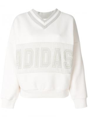 Толстовка  Originals Adibreak Adidas. Цвет: белый