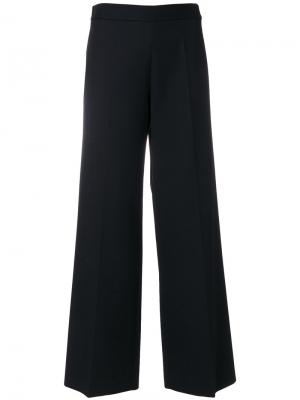 Расклешенные классические брюки Victoria Beckham. Цвет: чёрный