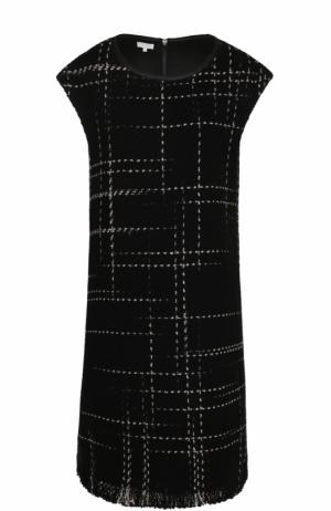 Мини-платье с круглым вырезом и карманами Escada Sport. Цвет: черный