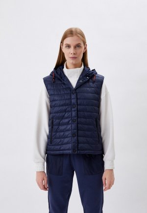 Жилет утепленный Bogner Fire+Ice. Цвет: синий