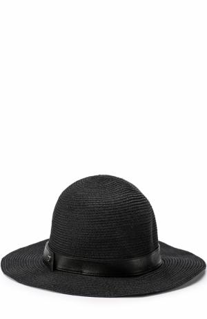Шляпа с лентой Inverni. Цвет: черный