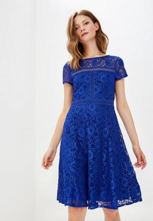 Платье Wallis. Цвет: синий