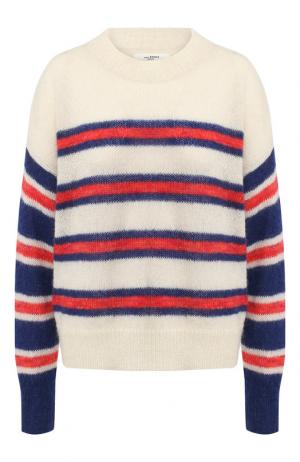 Вязаный пуловер с контрастной полоской Isabel Marant Etoile. Цвет: разноцветный