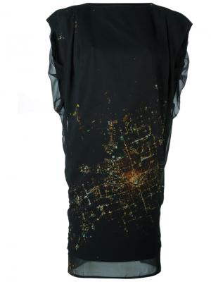Платье Zany Minimarket. Цвет: чёрный