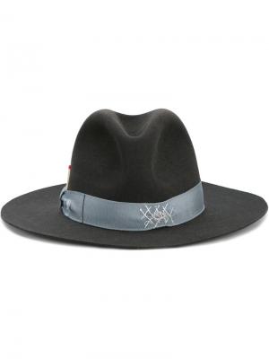 Фетровая шляпа Borsalino Nick Fouquet. Цвет: серый
