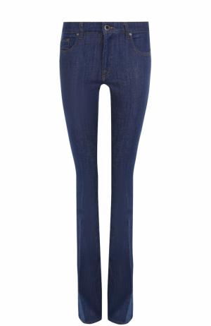 Однотонные расклешенные джинсы Victoria, Victoria Beckham. Цвет: синий