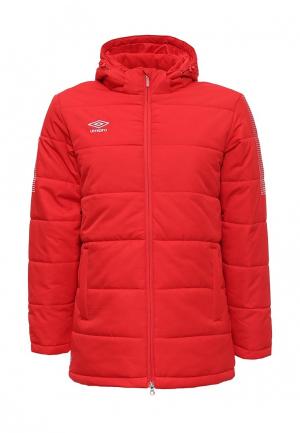 Куртка утепленная Umbro. Цвет: красный