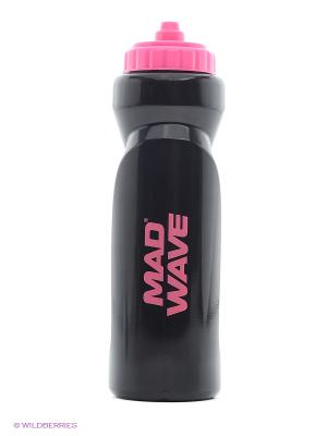 Бутылка для воды Mad Wave. Цвет: розовый, черный