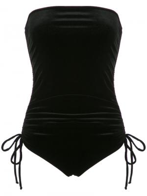 Velvet swimsuit Adriana Degreas. Цвет: чёрный