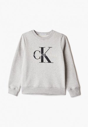 Свитшот Calvin Klein Jeans. Цвет: серый