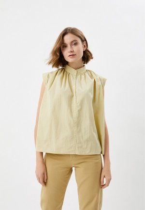 Блуза UNIQLO. Цвет: зеленый