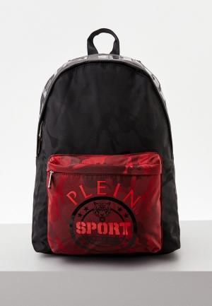 Рюкзак Plein Sport. Цвет: черный