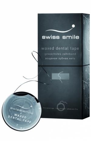 Вощеная зубная нить Basel Swiss Smile. Цвет: бесцветный