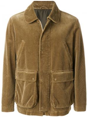 Куртка с накладными карманами Aspesi. Цвет: коричневый