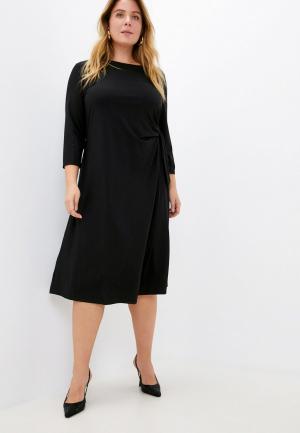 Платье Elena Miro. Цвет: черный