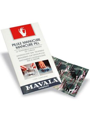 Таблетки для маникюрной ванночки Manicure Pill 6шт Mavala. Цвет: голубой