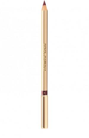 Карандаш для губ, 4 Dahlia Dolce & Gabbana. Цвет: бесцветный