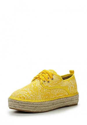 Ботинки Catisa. Цвет: желтый