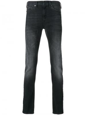 Выбеленные джинсы Neil Barrett. Цвет: серый