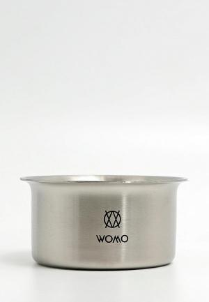 Подставка для бритвенных принадлежностей Womo. Цвет: серебряный