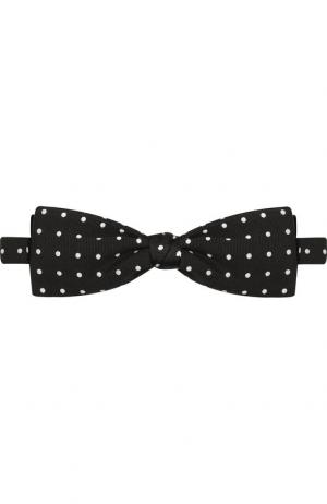 Шелковый галстук-бабочка Dolce & Gabbana. Цвет: черный
