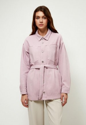 Куртка джинсовая Zarina. Цвет: розовый