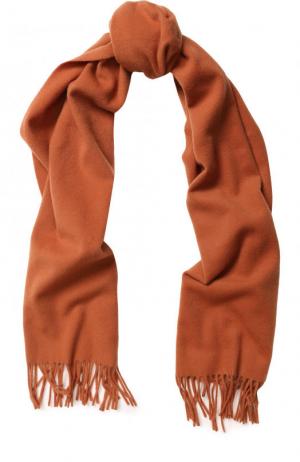 Шерстяной шарф Canada Narrow Acne Studios. Цвет: оранжевый