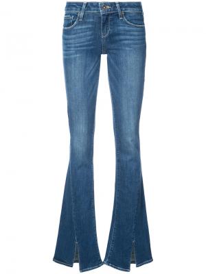 Расклешенные джинсы Paige. Цвет: синий