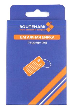 Бирка для багажа ROUTEMARK. Цвет: серый