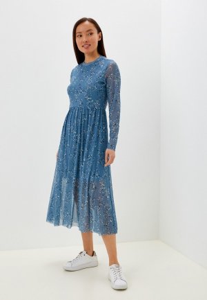 Платье Tom Tailor. Цвет: голубой