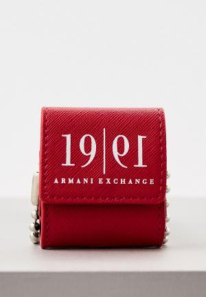 Чехол для наушников Armani Exchange. Цвет: красный