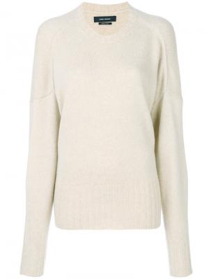 Вязаный свитер Isabel Marant. Цвет: телесный
