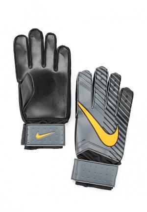 Перчатки вратарские Nike. Цвет: серый