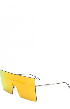 Солнцезащитные очки Dior. Цвет: оранжевый