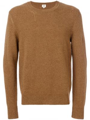 Трикотажный свитер Kent & Curwen. Цвет: коричневый