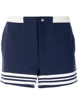 Спортивные шорты Fila. Цвет: синий