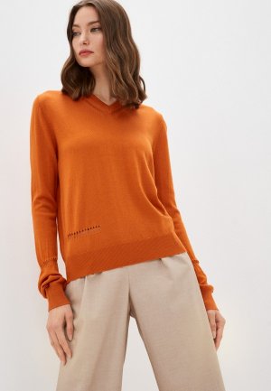 Пуловер Trussardi. Цвет: оранжевый