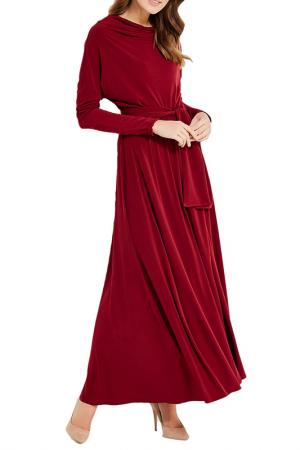 Платье Alina Assi. Цвет: бордовый