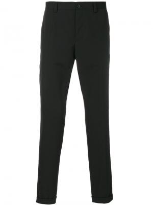 Классические укороченные брюки чинос Dolce & Gabbana. Цвет: чёрный