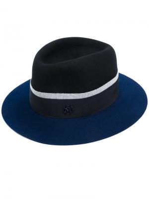 Шляпа с логотипом Maison Michel. Цвет: чёрный