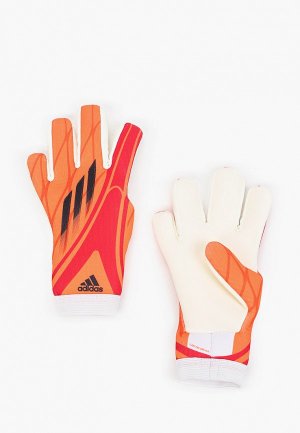 Перчатки вратарские adidas. Цвет: оранжевый