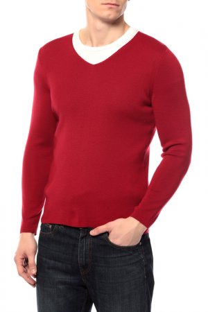 Пуловер Saint James. Цвет: красный