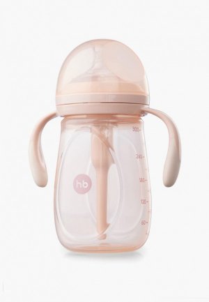 Бутылочка для кормления Happy Baby. Цвет: розовый