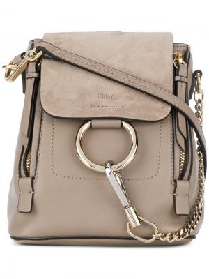 Faye mini backpack Chloé. Цвет: серый