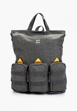 Сумка Artsac. Цвет: серый