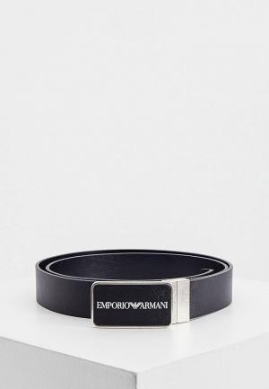 Ремень Emporio Armani. Цвет: черный